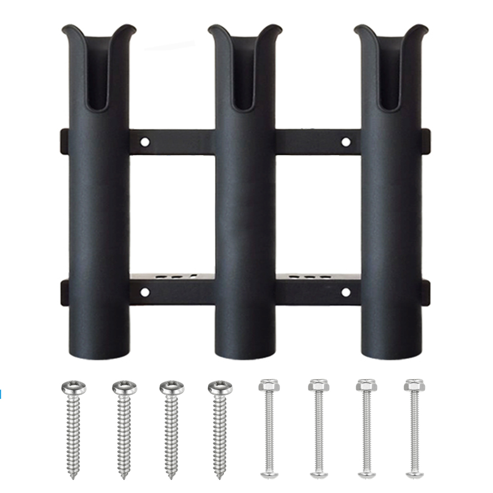 

Multifunctional Vertical 3-Link Fishing Rod Storage Holder Pole Tube Mount, 501 Original