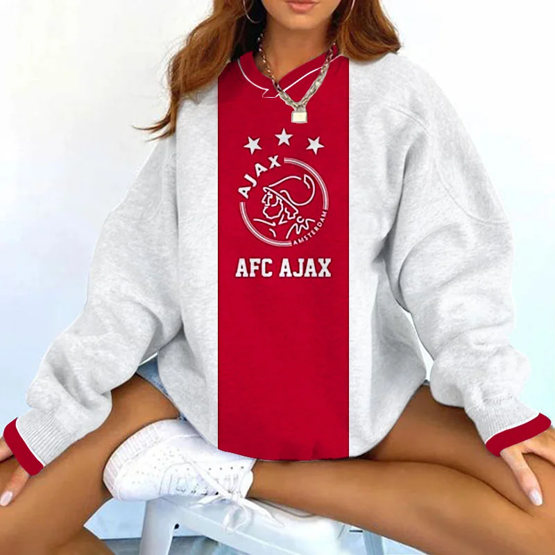 Women's Support AFC Football Print Sweatshirt