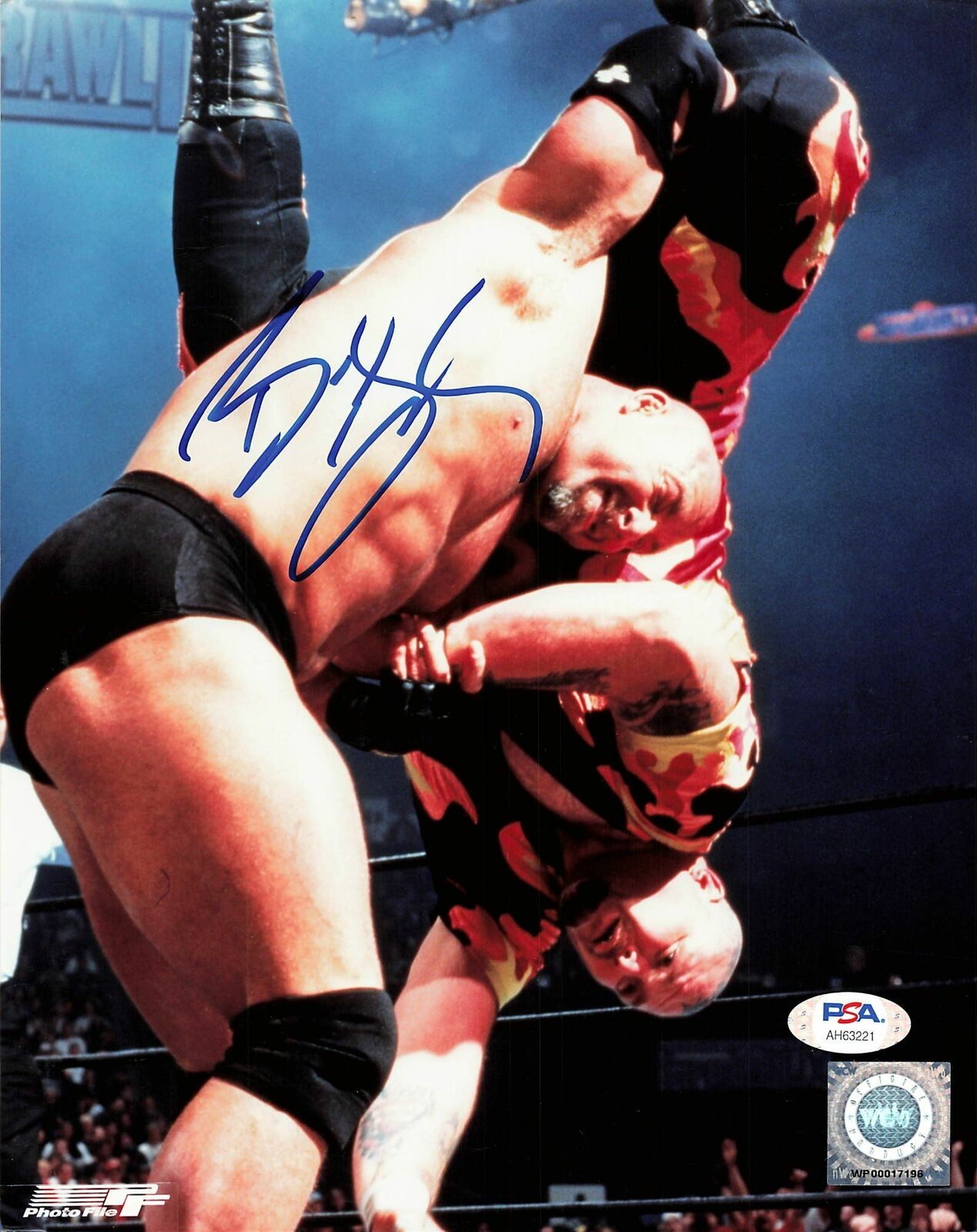 William Bill Goldberg signed 8x10 Photo Poster painting PSA/DNA COA WWE Autographed Wrestling
