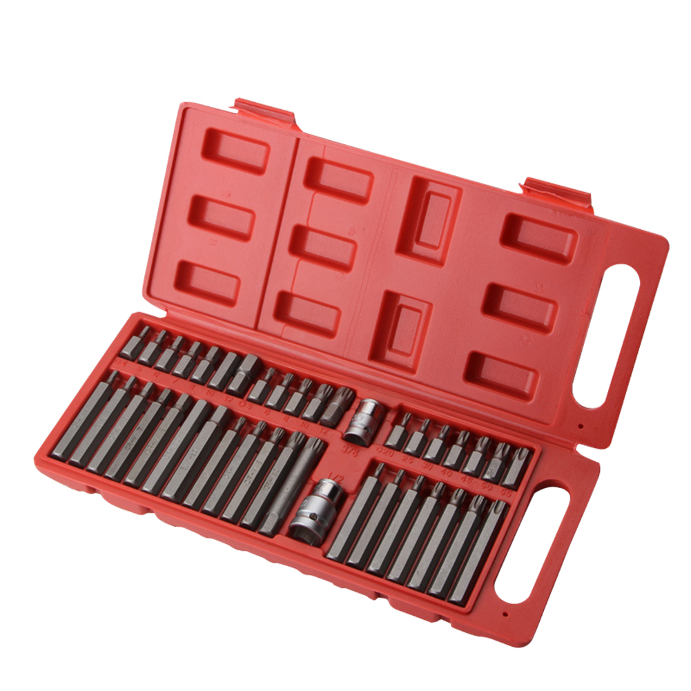 

40pcs Torx Hex Shank Screwdriver Bits Auto Repairing Hand Tool Set, 501 Original
