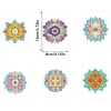 6pcs Mini Square Diamond Painting -Mandala
