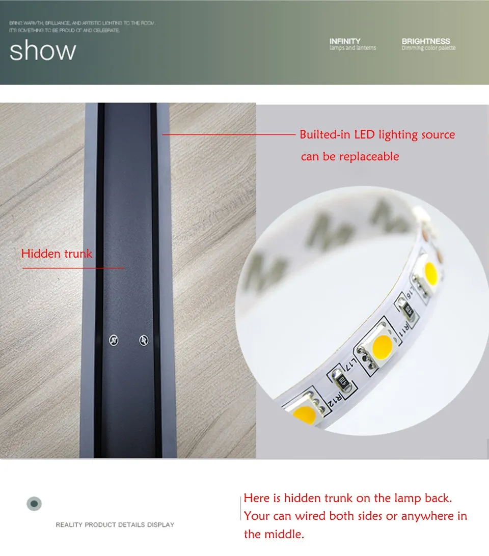 thumbnail image 2 of Sleek LED Outdoor Wall Light – Modern Waterproof Sconce (Black/White, 16W, Warm Light) 2 of 4
