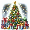 Christmas Tree - Diamond Painting - Full Round Drill (Canvas|40*40cm)