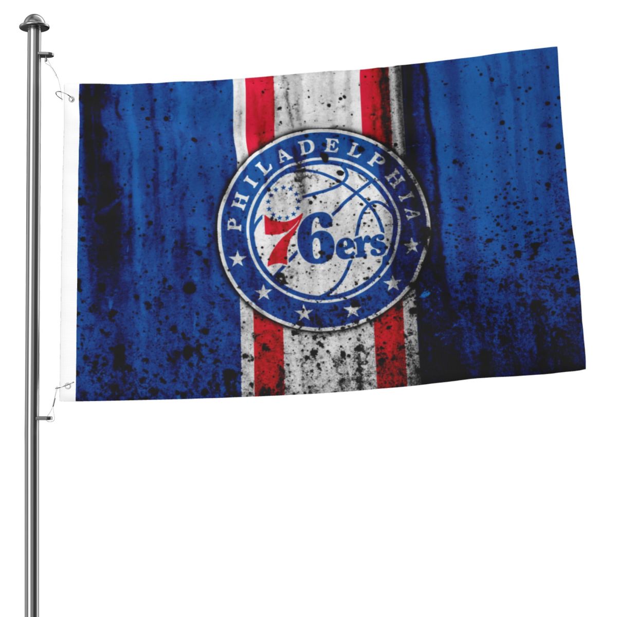 Philadelphia 76ers Artwork 2x3 FT UV Resistant Flag
