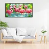Flamingo -Full Round Diamond Painting(30*60cm)