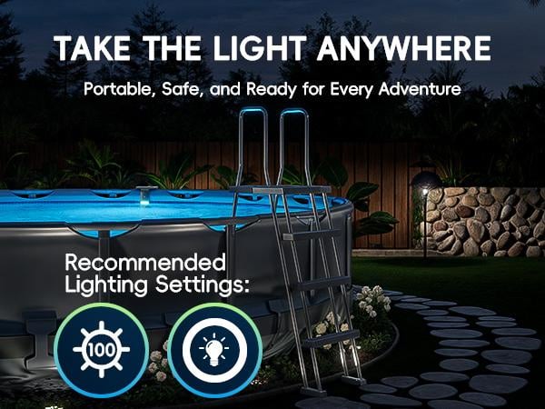 Product Introduction of Poolhacker Poolside Solar light, Solar Light for Swimming Pool, above ground pool and In ground Pool 6 Product Introduction of Poolhacker Poolside Solar light, Solar Light for Swimming Pool, above ground pool and In ground Pool 6