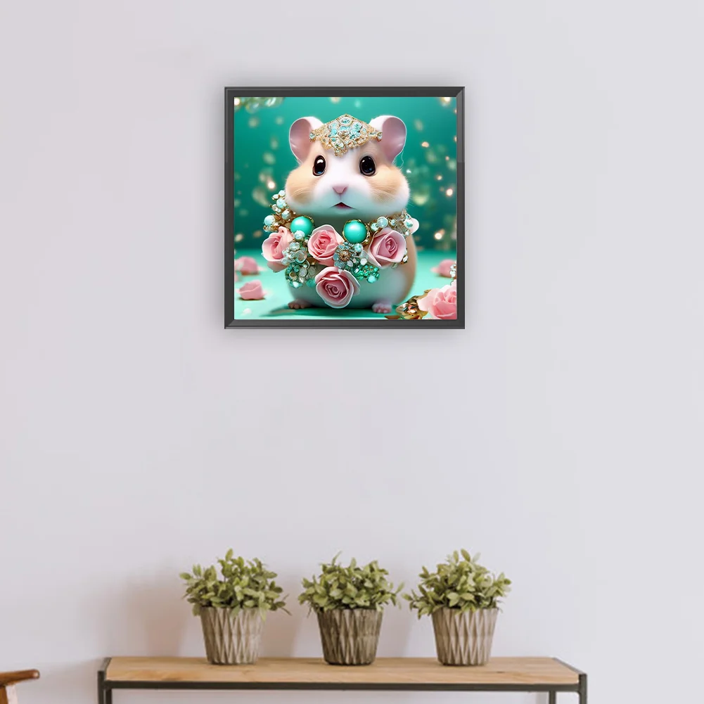 Full Round Diamond Painting 30*30cm - Diamond Mouse