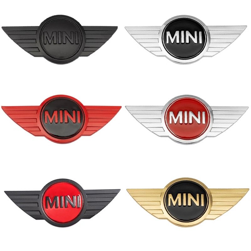 Mini Cooper 3D Metal Stickers Emblem Badge For One R50 R52 R53 R56 R60 F55 F56 R57 voiturehub dxncar