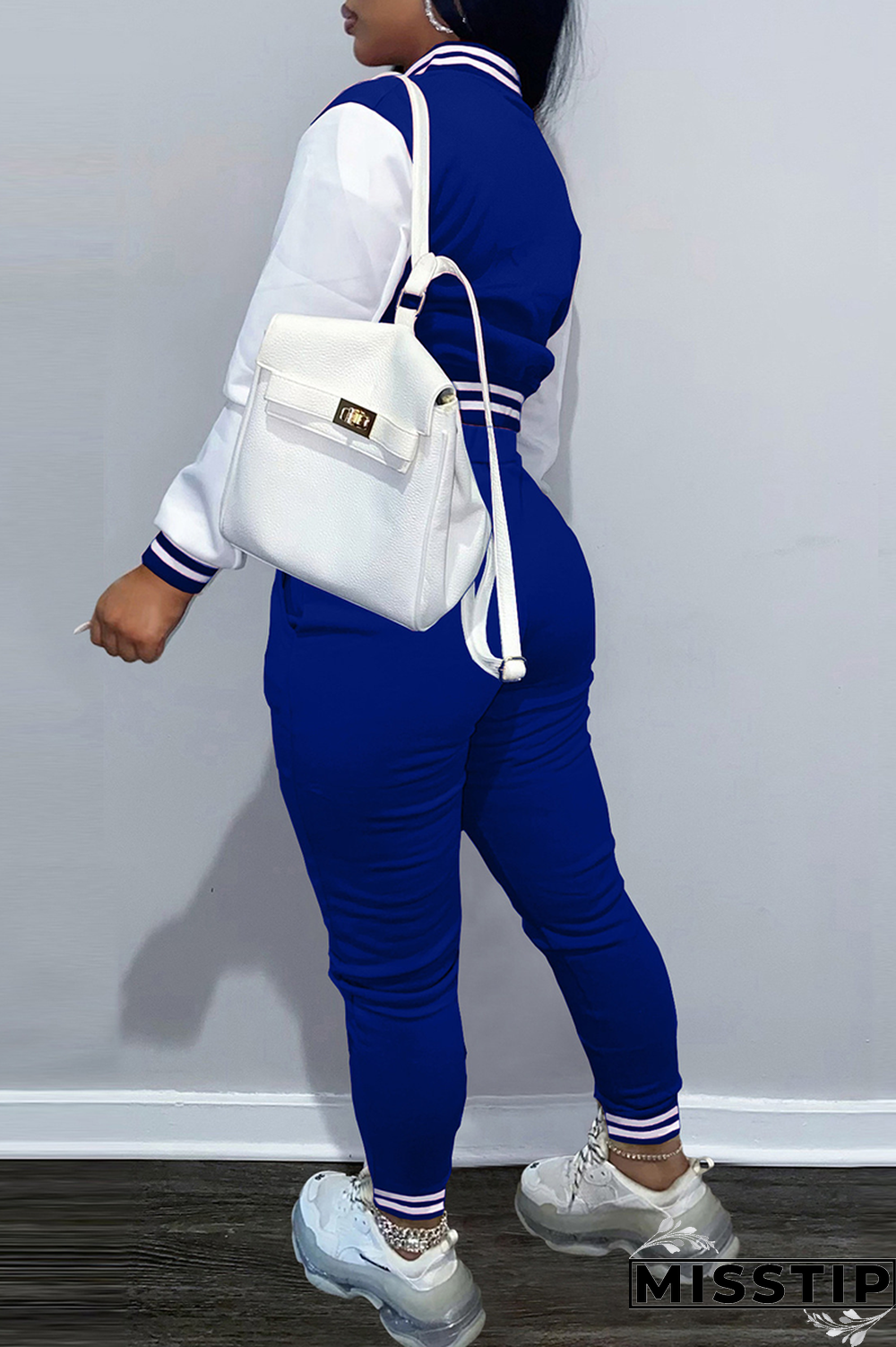 Army Green Street Print Buckle Cardigan Collar Long Sleeve Two Pieces