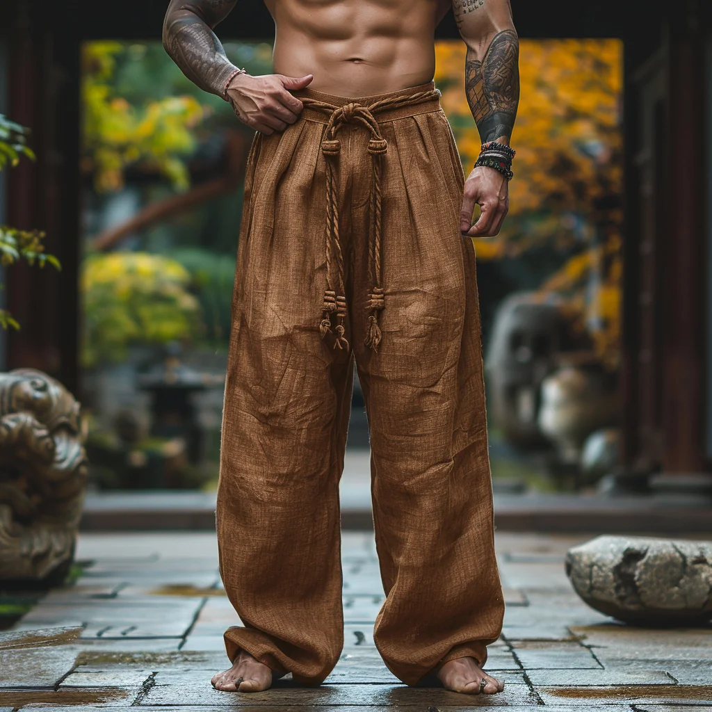 Men's Linen Pants-inspireuse