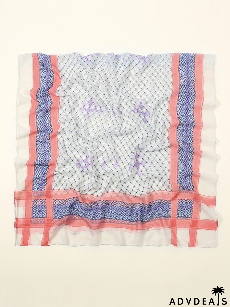 Geometric Pattern Scarf