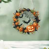 Diamond Painting 2D Flat Acrylic Halloween Hanging Diamond Art Kits Wall Door Decor