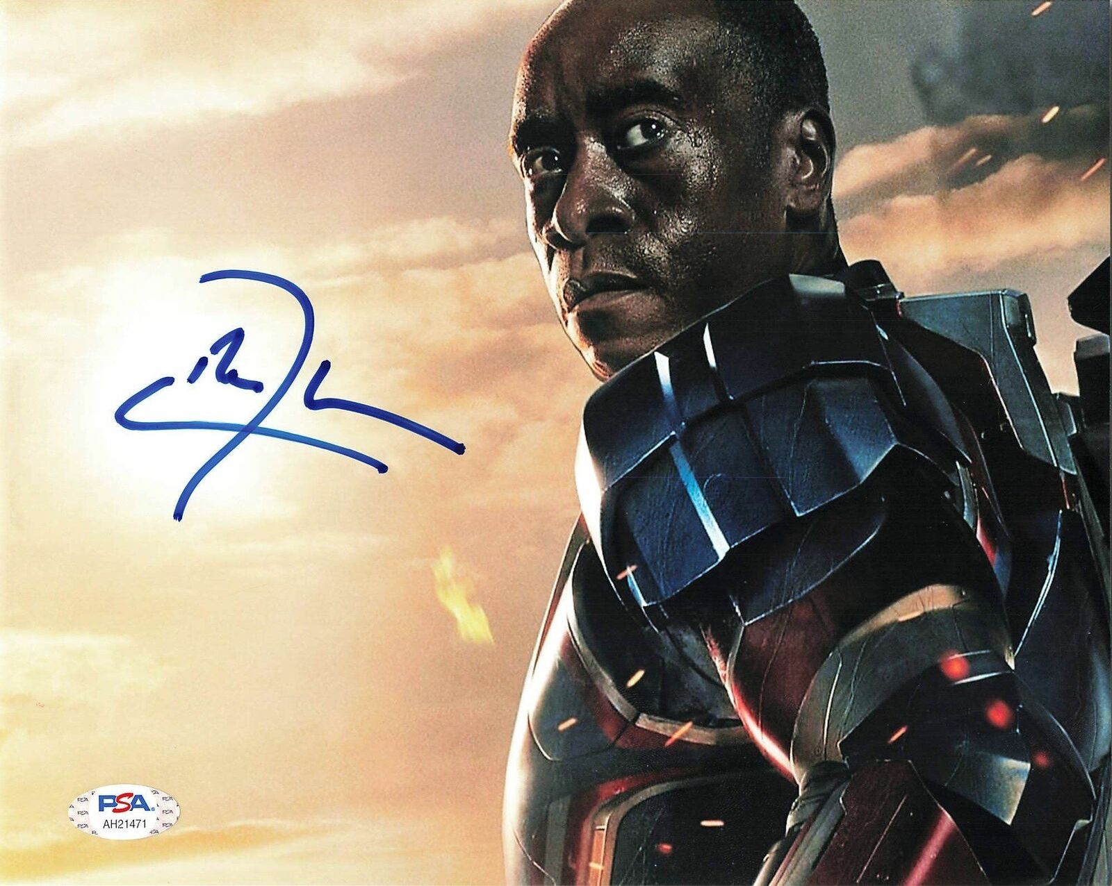 Don Cheadle signed 8x10 Photo Poster painting PSA/DNA Autographed