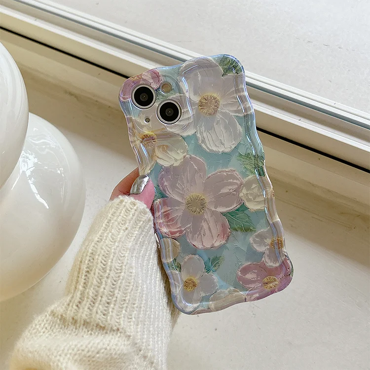 🌸Colorful Retro Oil Painting Print Phone Case--Limited Time Half Price💯