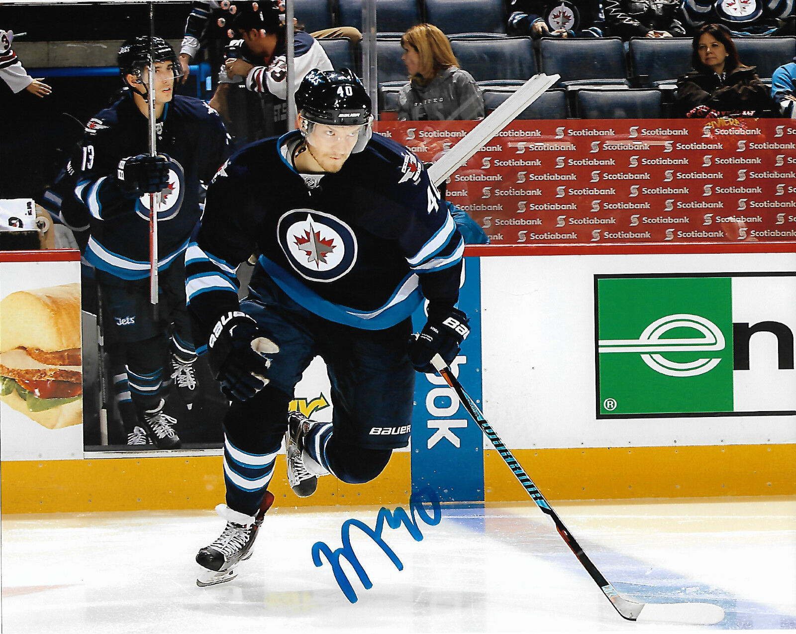 Winnipeg Jets Joel Armia Autographed Signed 8x10 Photo Poster painting COA