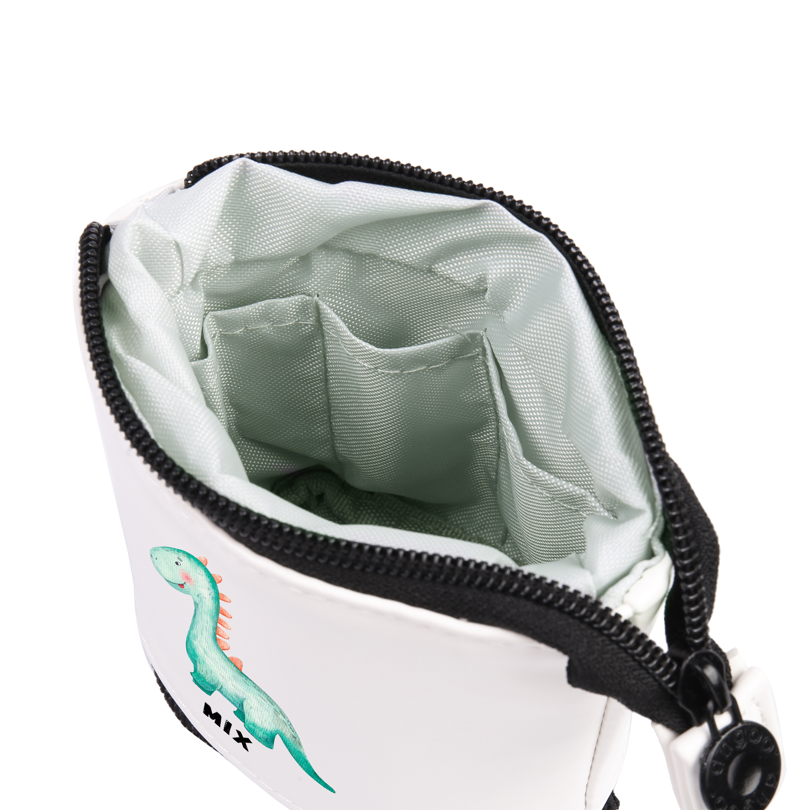 Astuccio per matite personalizzato con 1 nome e 1 dinosauro regalo per scuola elementare bambini