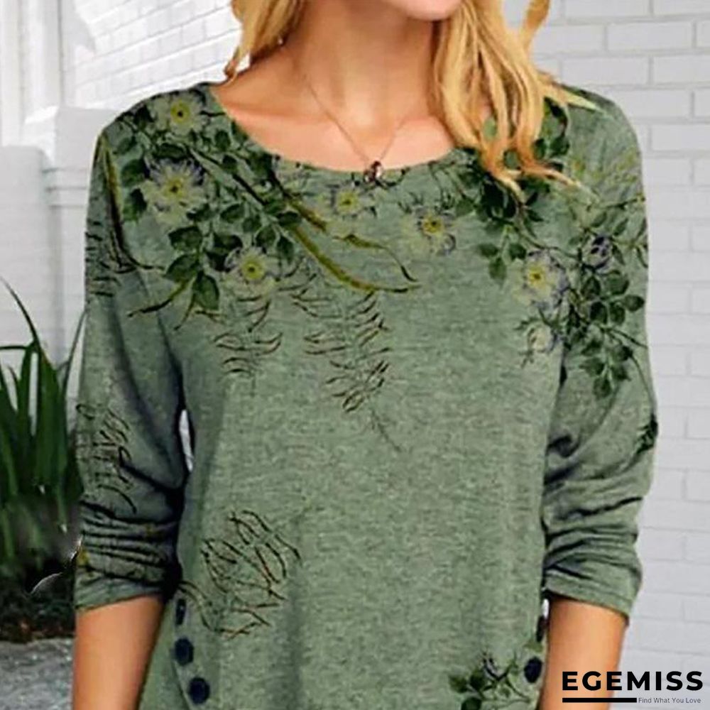 New Style Women's Wear Printed Long Sleeved Top | EGEMISS
