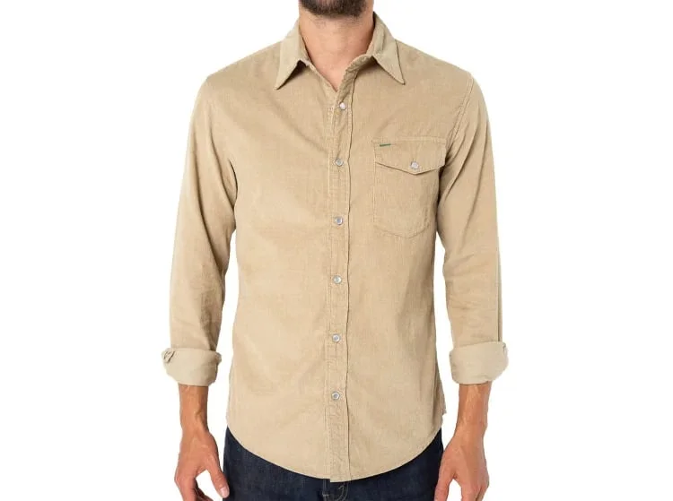 Corduroy Button Shirt (Buy 2 Free Shipping)