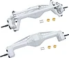 AMK Aluminum Alloy Silver Front Rear Portal Axle for Axial RC Crawler 1/18 UTB18 Capra Unlimited Trail Buggy RTR AXI01002T1 Update Parts