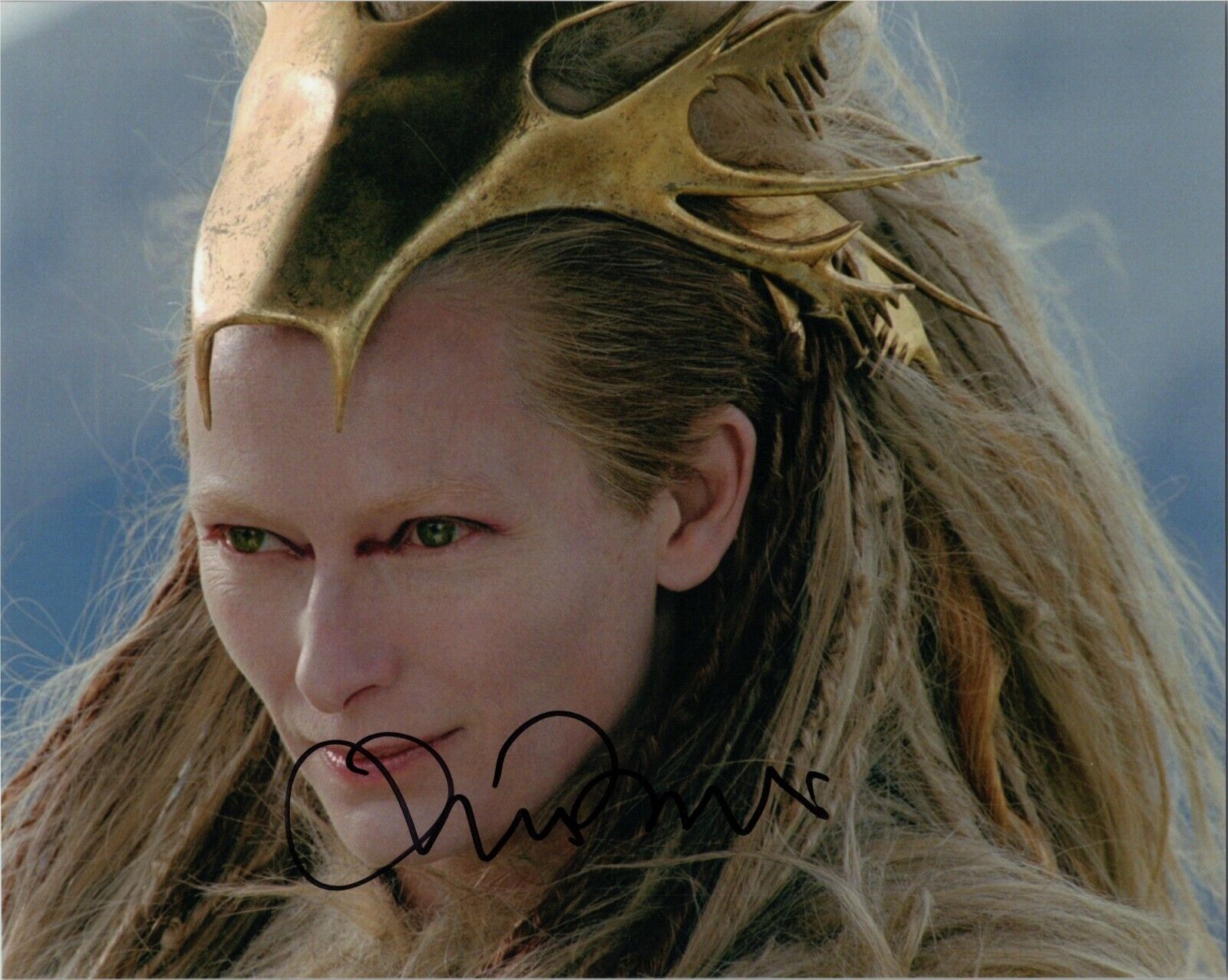 TILDA SWINTON Authentic Hand-Signed The Chronicles of Narnia