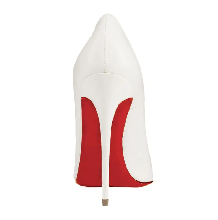 120mm Women's Party Wedding Red Soles Matte Pumps-vocosishoes