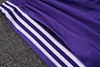 Joyfball 2025/2026 Real Madrid Retro version pre-match training White Jersey+Shorts  1:1 Thai Quality