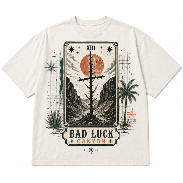 Bad Luck Canyon Cotton T-Shirt