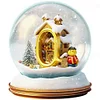 uk.everydayedeals (Limited Stock)Diamond Painting - Full Round - Christmas Crystal Ball Q(30*30cm)