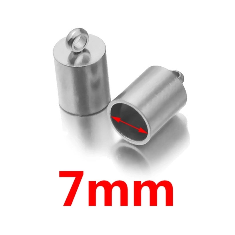 1 Piece Stainless Steel Solid Color Connection Buckle Minimalist