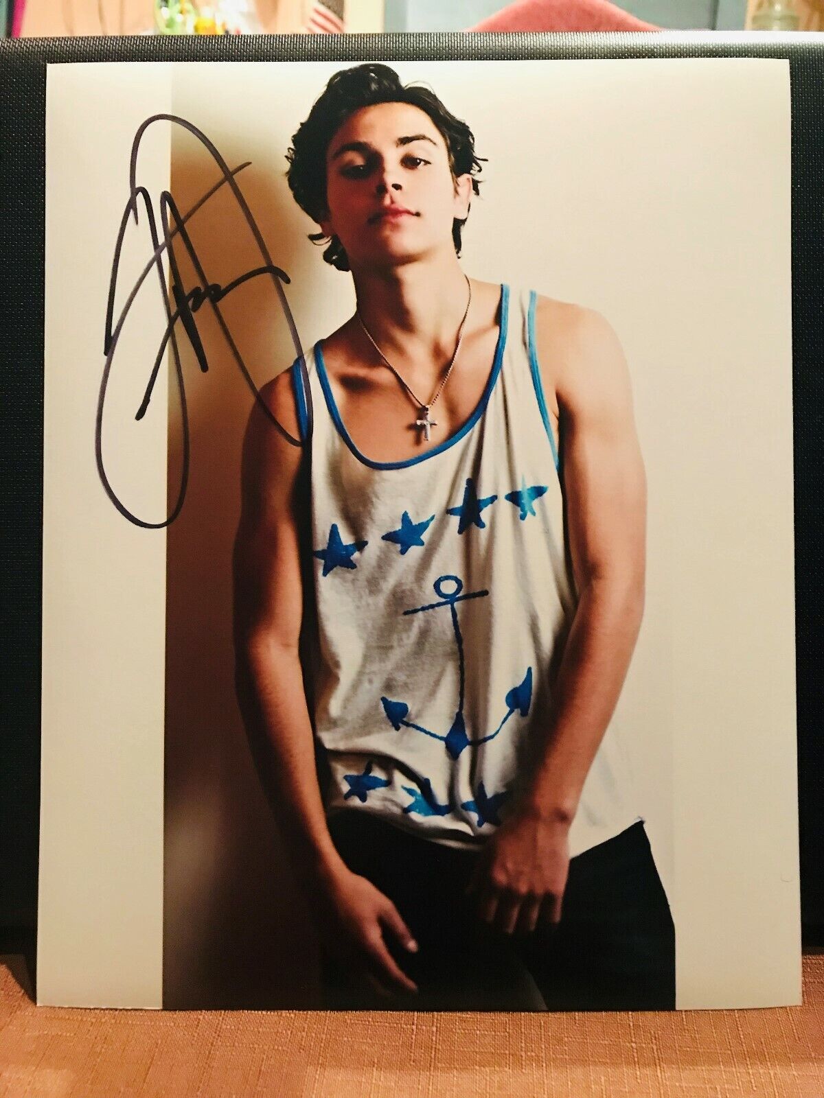 JAKE T AUSTIN HEAD SHOT AUTOGRAPHED Photo Poster painting SIGNED 8X10 #5