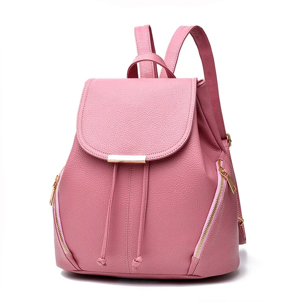 Women's Mini Backpack Purse PU Leather Rucksack Purse Ladies Casual Shoulder Bag for Women