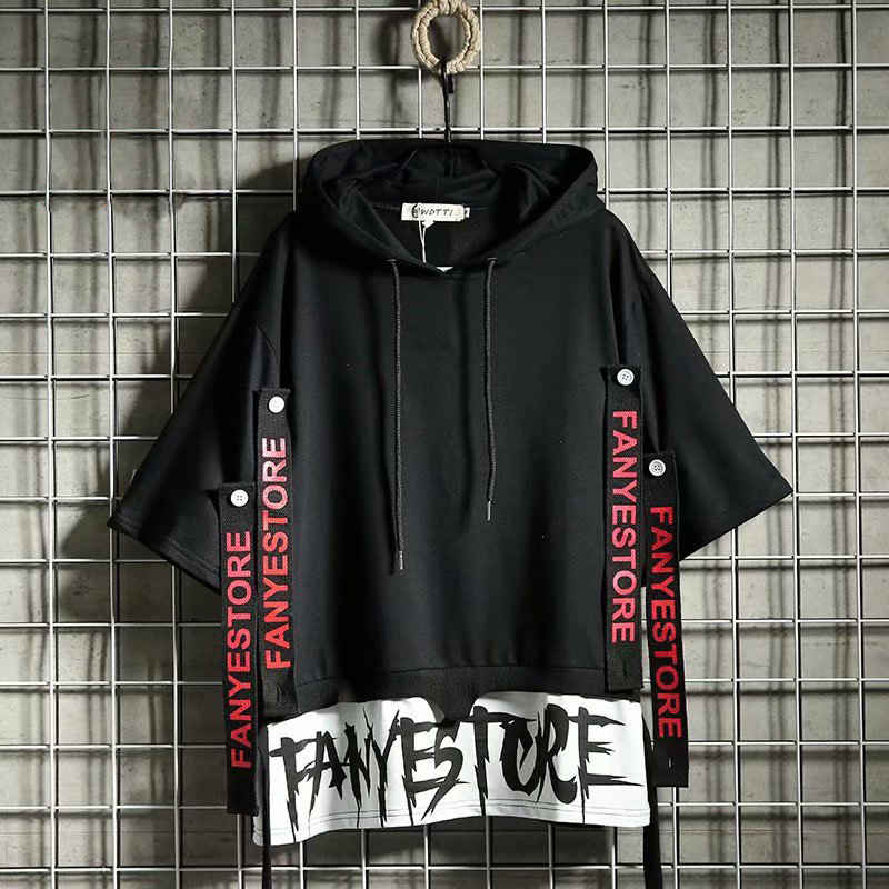 Men's Casual Loose Versatile Personality Street Hip Hop Hoodies