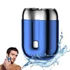 Mini Dual-Head Electric Shaver Rechargeable Portable Razor Travel Shaver for Men