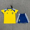 2026 Sweden Home Football Shirt 1:1 Thai Quality Kids Size