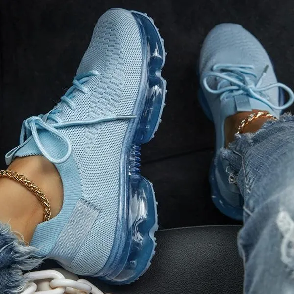 Woven Air Cushion Sneakers