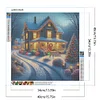 Diamond Painting -DIY Round Drill House(40x40cm)
