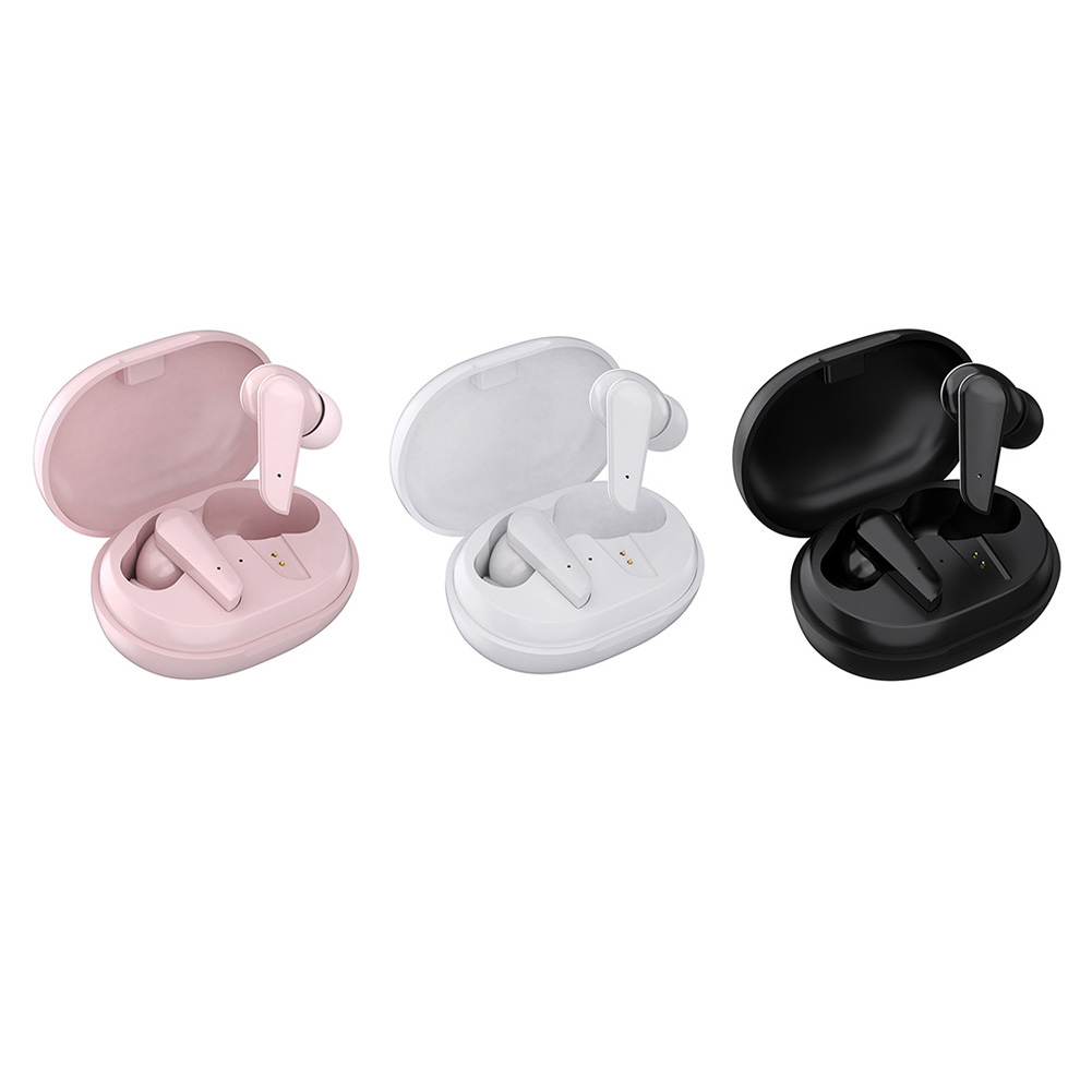 

A9 Active Noise Cancelling Wireless In Ear Earbuds Bluetooth 5.0 Headphones, Pink, 501 Original