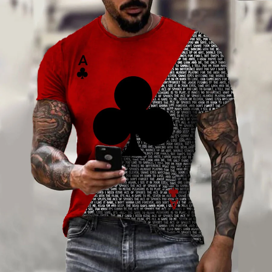Fashion men's color matching plum blossom A T-shirt / [viawink] /