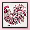 Chicken-11CT Stamped Cross Stitch 40*40cm/15.75*15.75in tapestrymarket