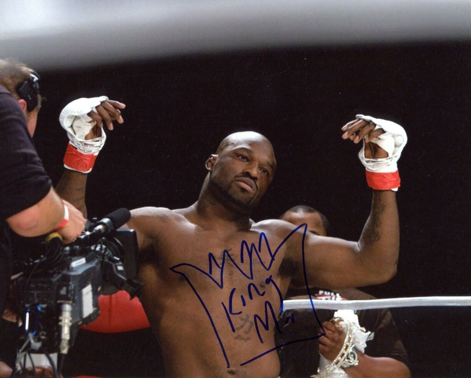 King Mo Muhammed Lawal Autographed Signed 8x10 Photo Poster painting CFS Strikeforce Bellator