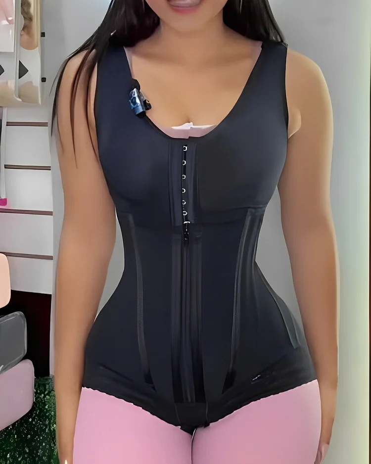 Double Layer Strong Tummy Control Thong Shapewear