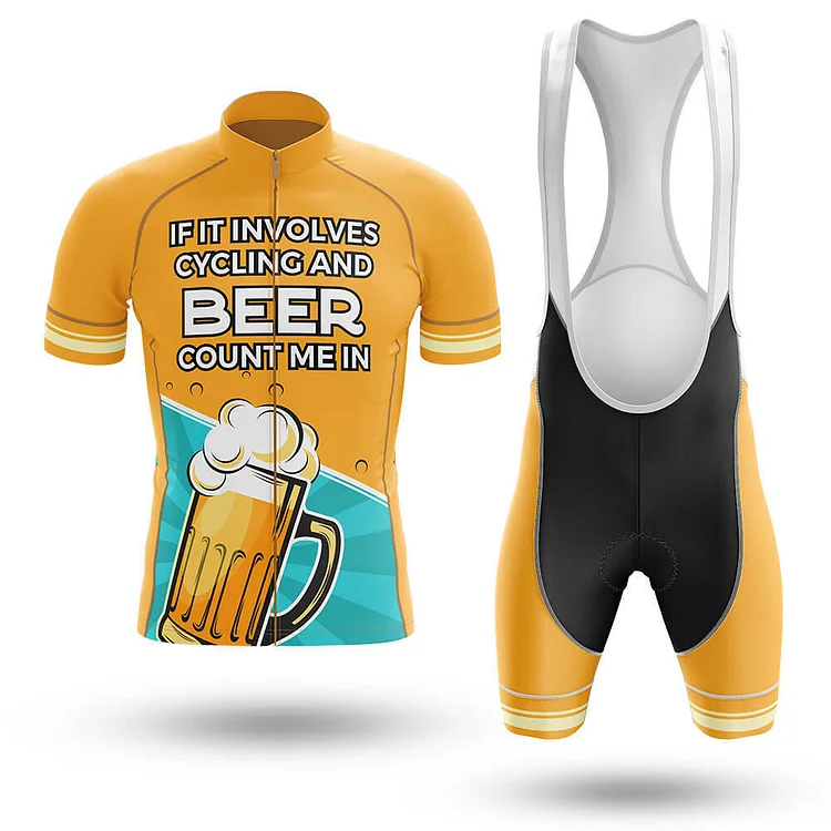 Cycling And Beer Men's Short Sleeve Cycling Kit