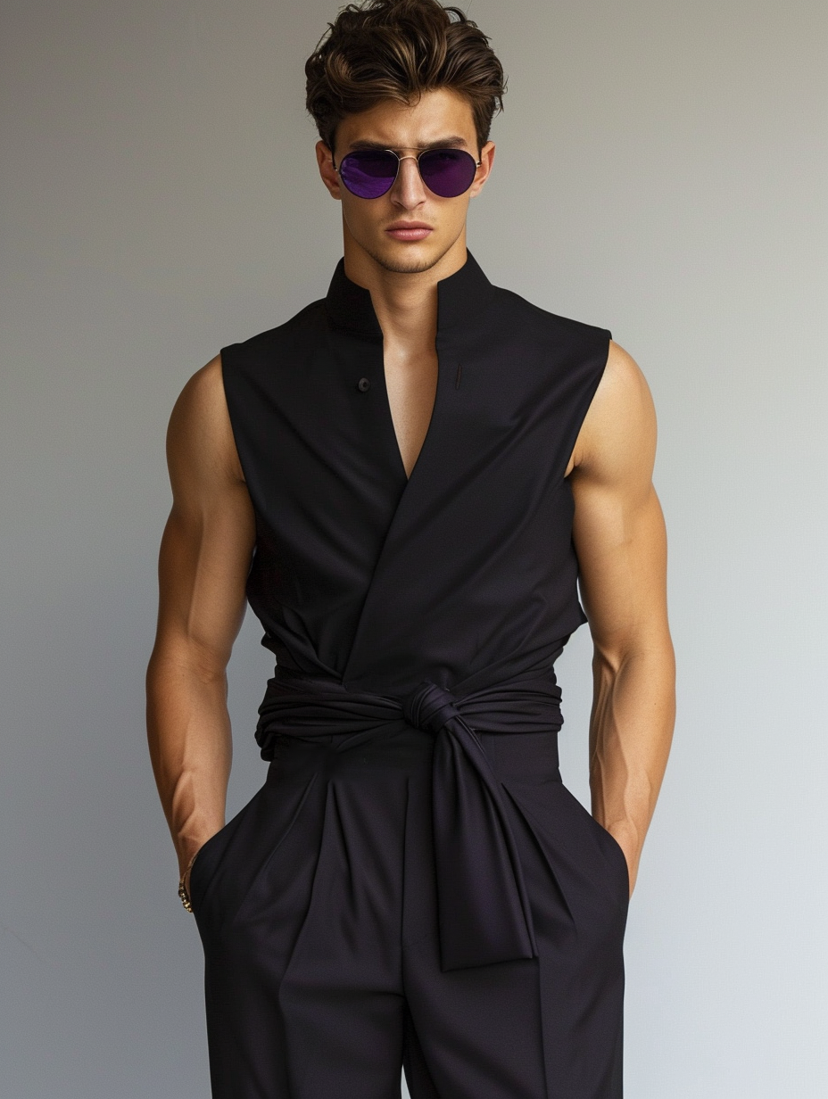 Sleeveless Straight Active Jumpsuit