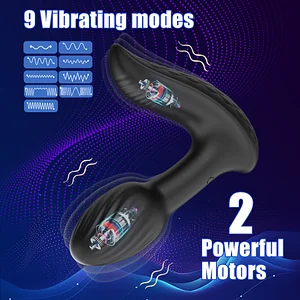 Swinging Anal Prostate Massager Vestibular Butt Plug With Remote Control