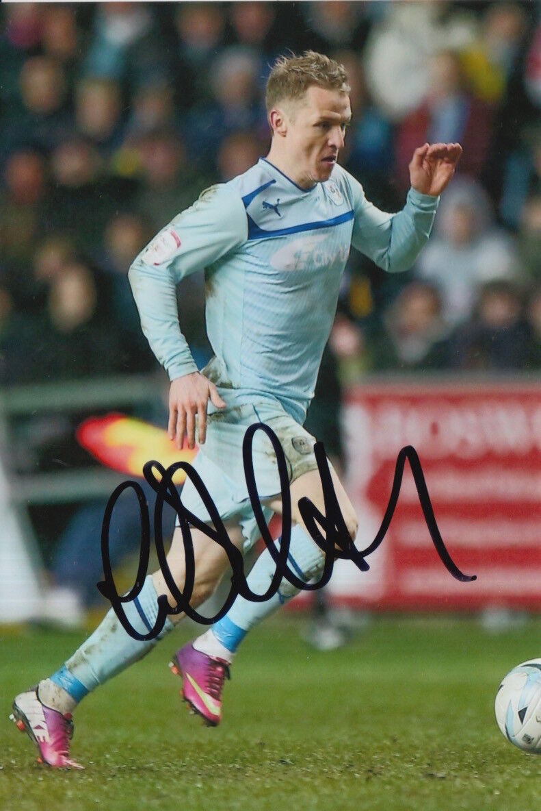 COVENTRY CITY HAND SIGNED GARY MCSHEFFREY 6X4 Photo Poster painting 8.