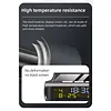 Solar/USB Car Dashboard Clock with Time/Date/Temperature Display Vehicle Electronic Clock for Car Truck Office Home and Outdoor Camping