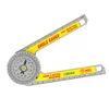 360 Degree Miter Saw Protractor w/Leveling Bubble Angle Finder Gauge Ruler