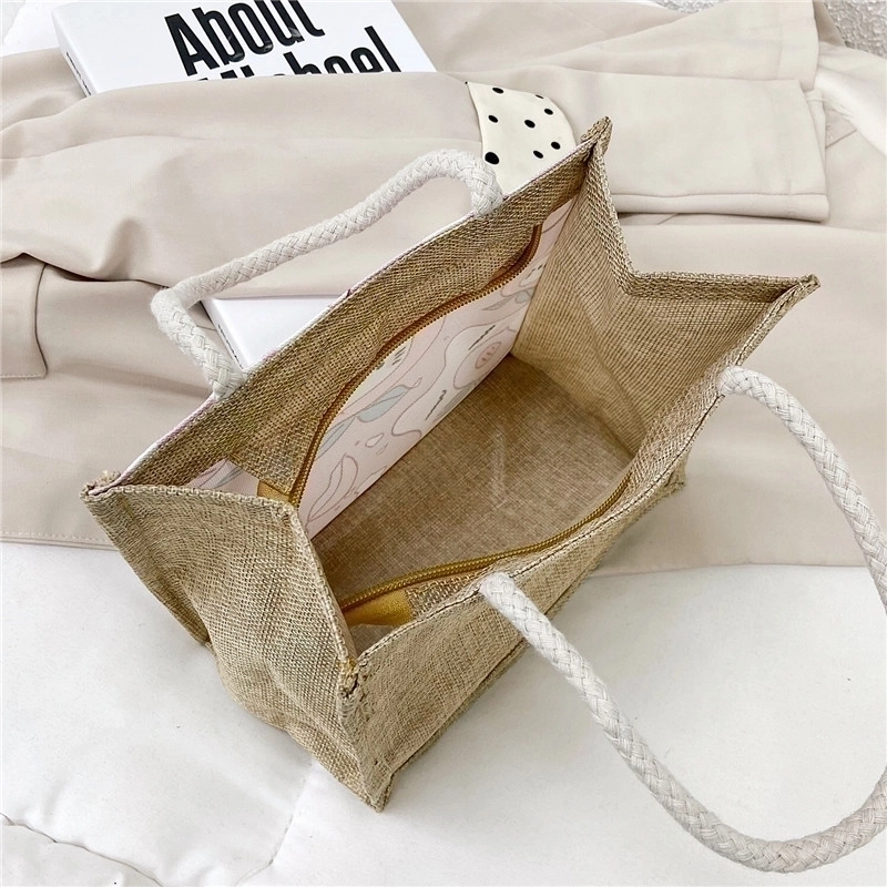 Women’s Medium Summer Canvas Cute Tote Bag