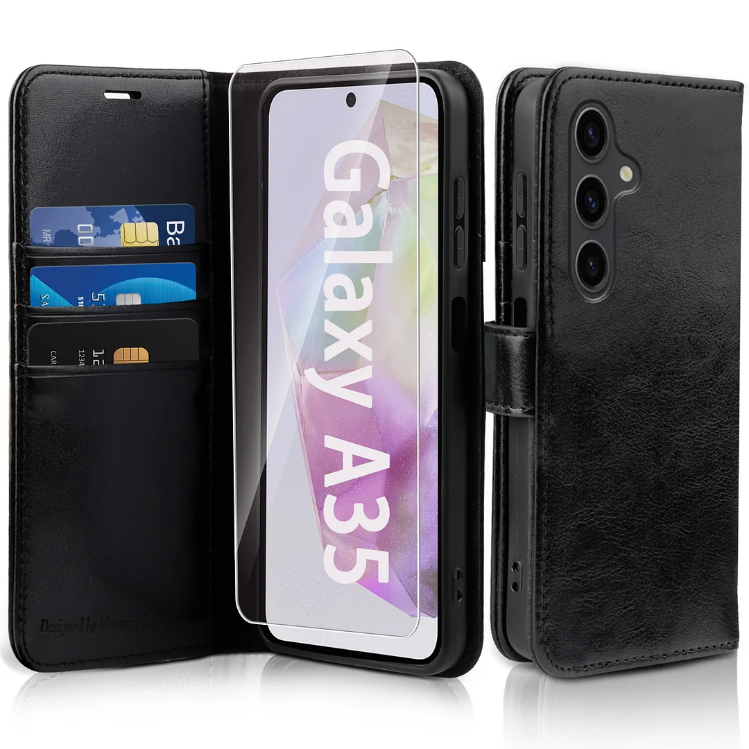 MONASAY Galaxy A35 5G Wallet Case