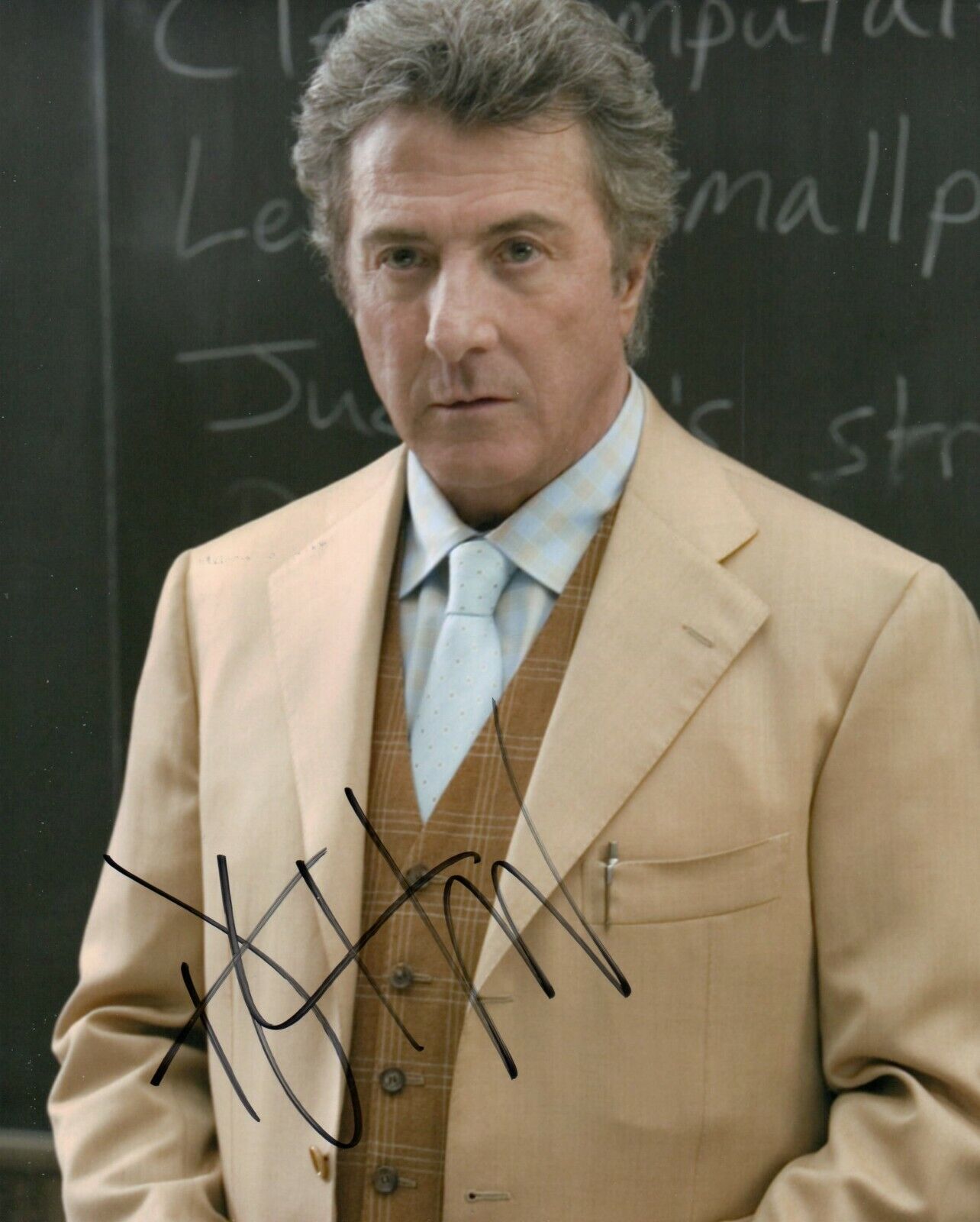 Autographed Dustin Hoffman signed 8 x 10 Photo Poster painting Nice